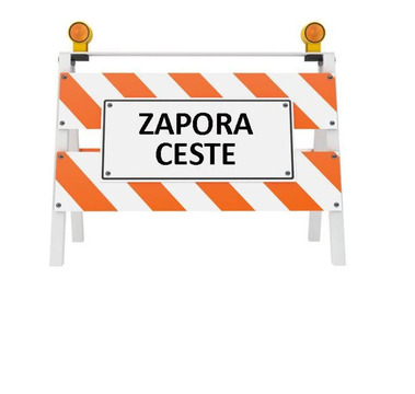 zapora ceste