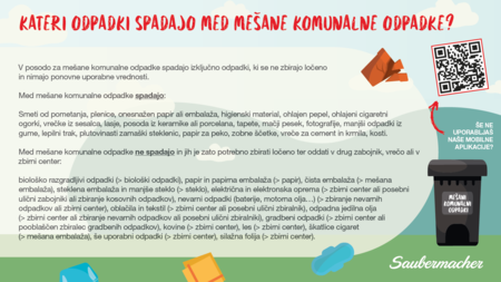 Kateri odpadki spadajo med mepane komunalne odpadek